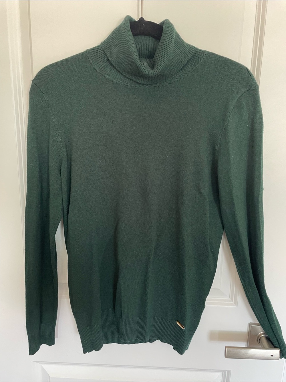 Calvin Klein Dark Green Turtleneck Sweater
